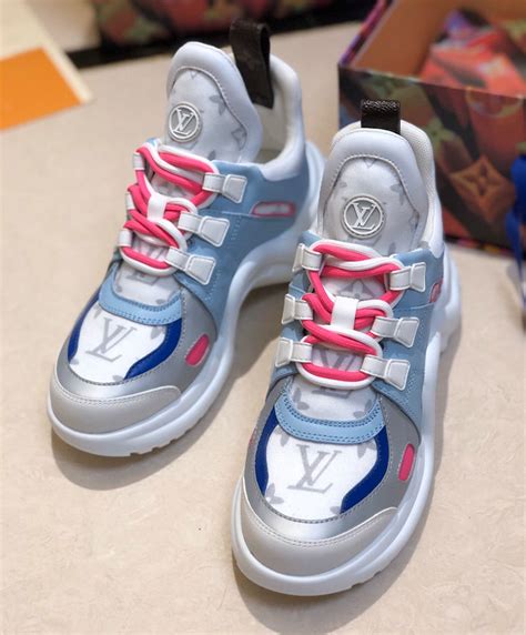 louis vuitton sneakers femme archlight|louis vuitton reflective sneakers.